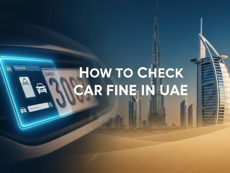 How to Check Car Fine in UAE